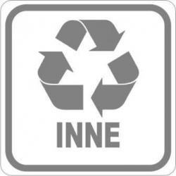 Naklejka NS018/15 segregacja odpadów INNE